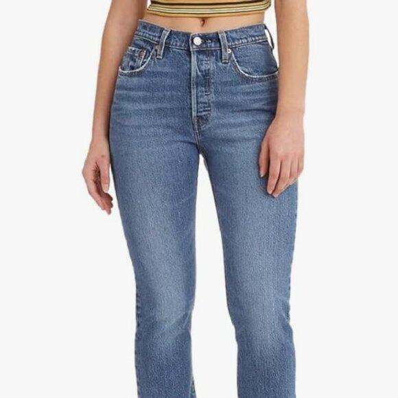 Levi's 501 size 26 medium indigo worn in - Picture 1 of 3